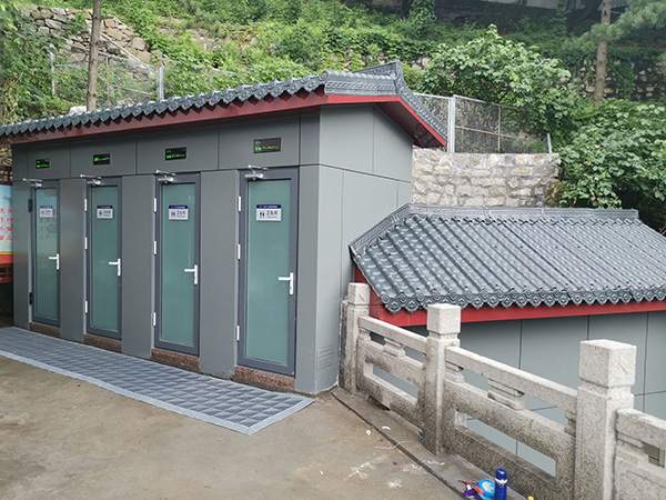 辽宁泰山仿古造型零排放循环冲水厕所